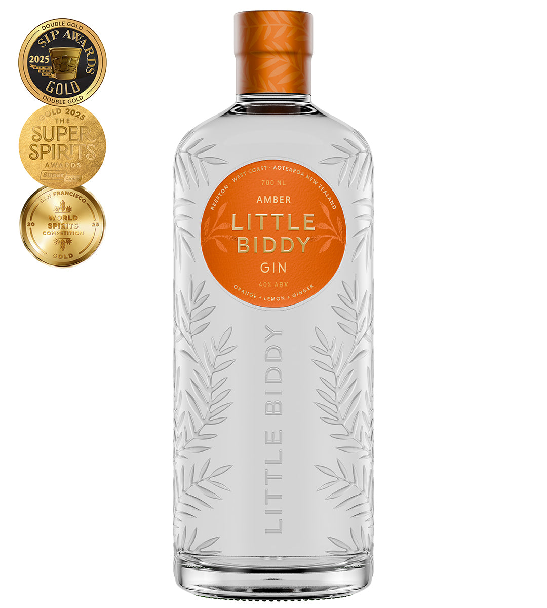 Little Biddy Gin – Amber, 700ml