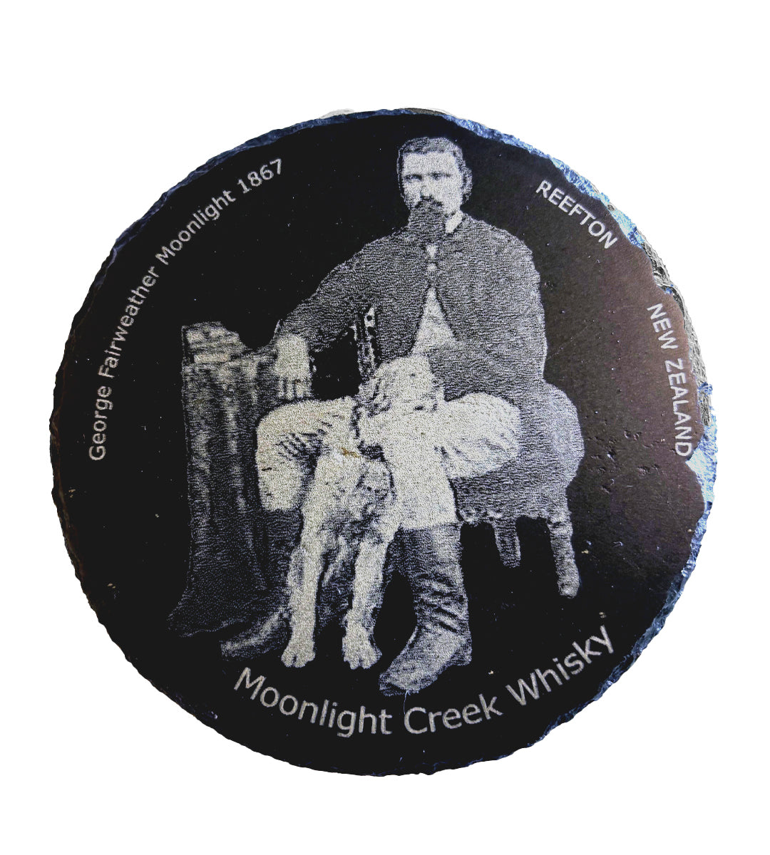 Slate Coaster – George Moonlight