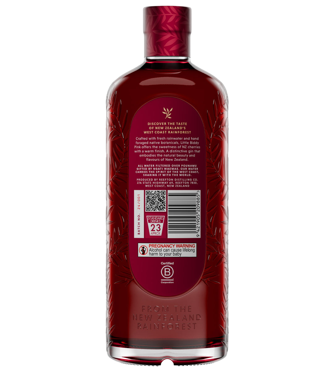 Little Biddy Gin - Pink, 700ml
