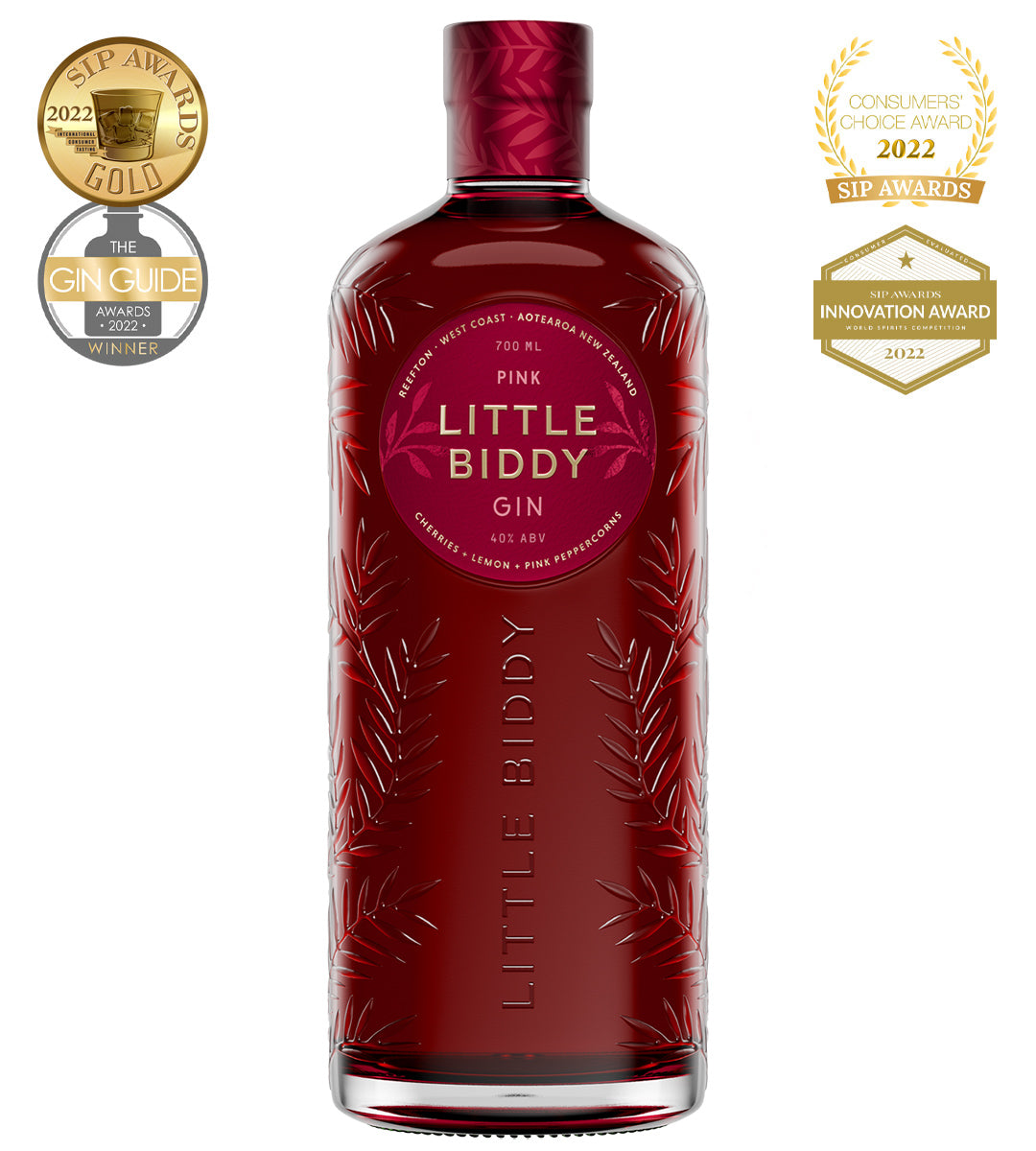 Little Biddy Gin - Pink, 700ml