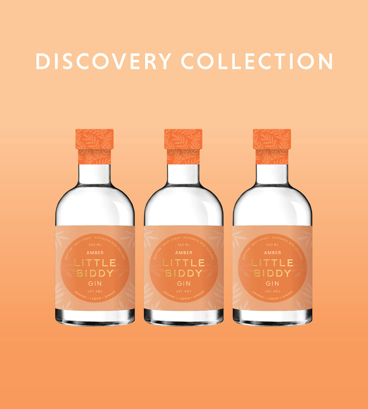 Little Biddy Gin – Amber, 200ml Set