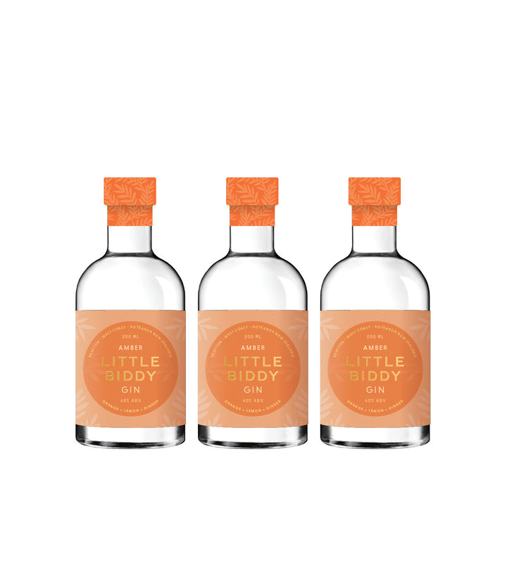 Little Biddy Gin – Amber, 200ml Set