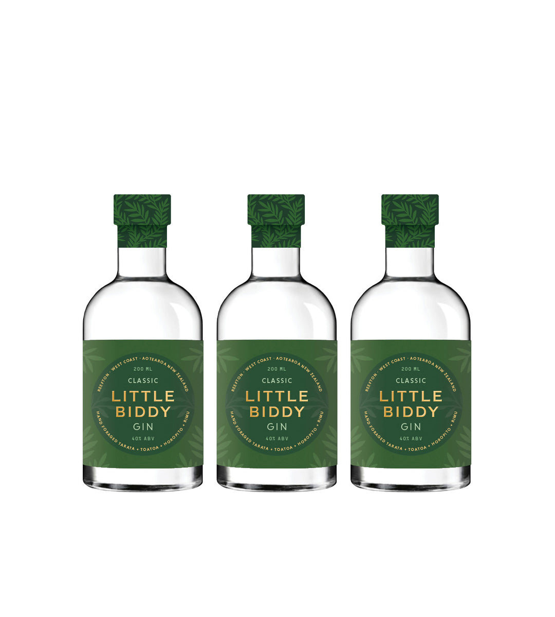 Little Biddy Gin – Classic, 200ml Set