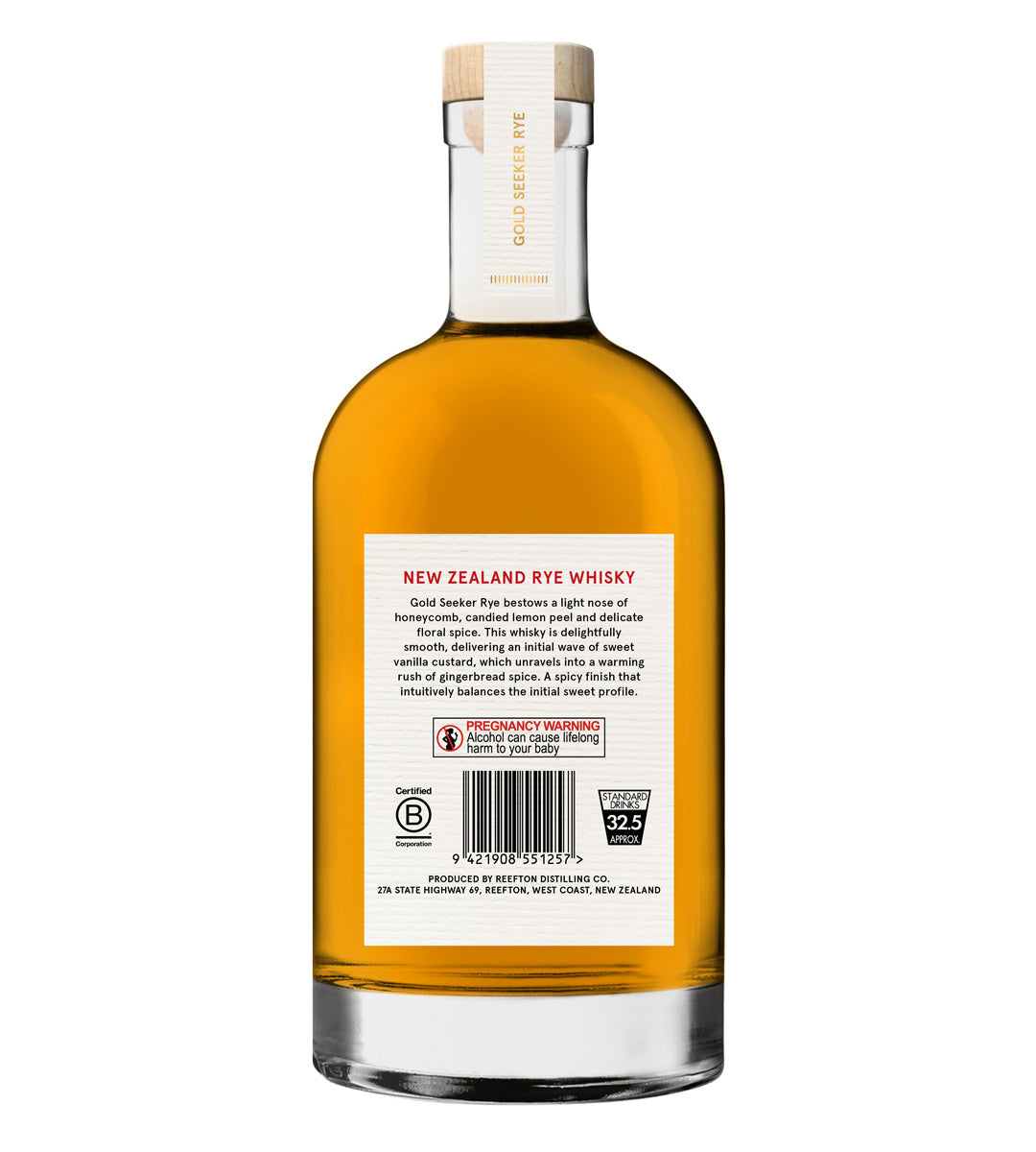 Gold Seeker Rye Whisky, 700ml