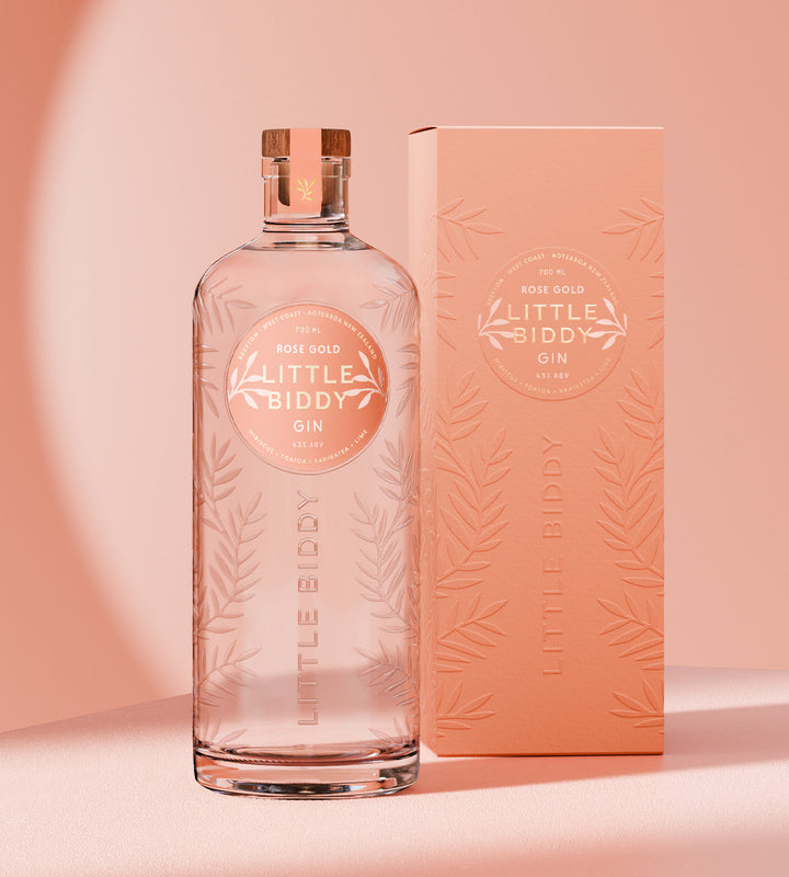 Little Biddy Gin - Rose Gold, 700ml