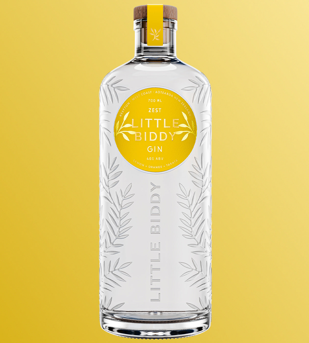 Little Biddy Gin – Zest, 700ml – Reefton Distilling Co.