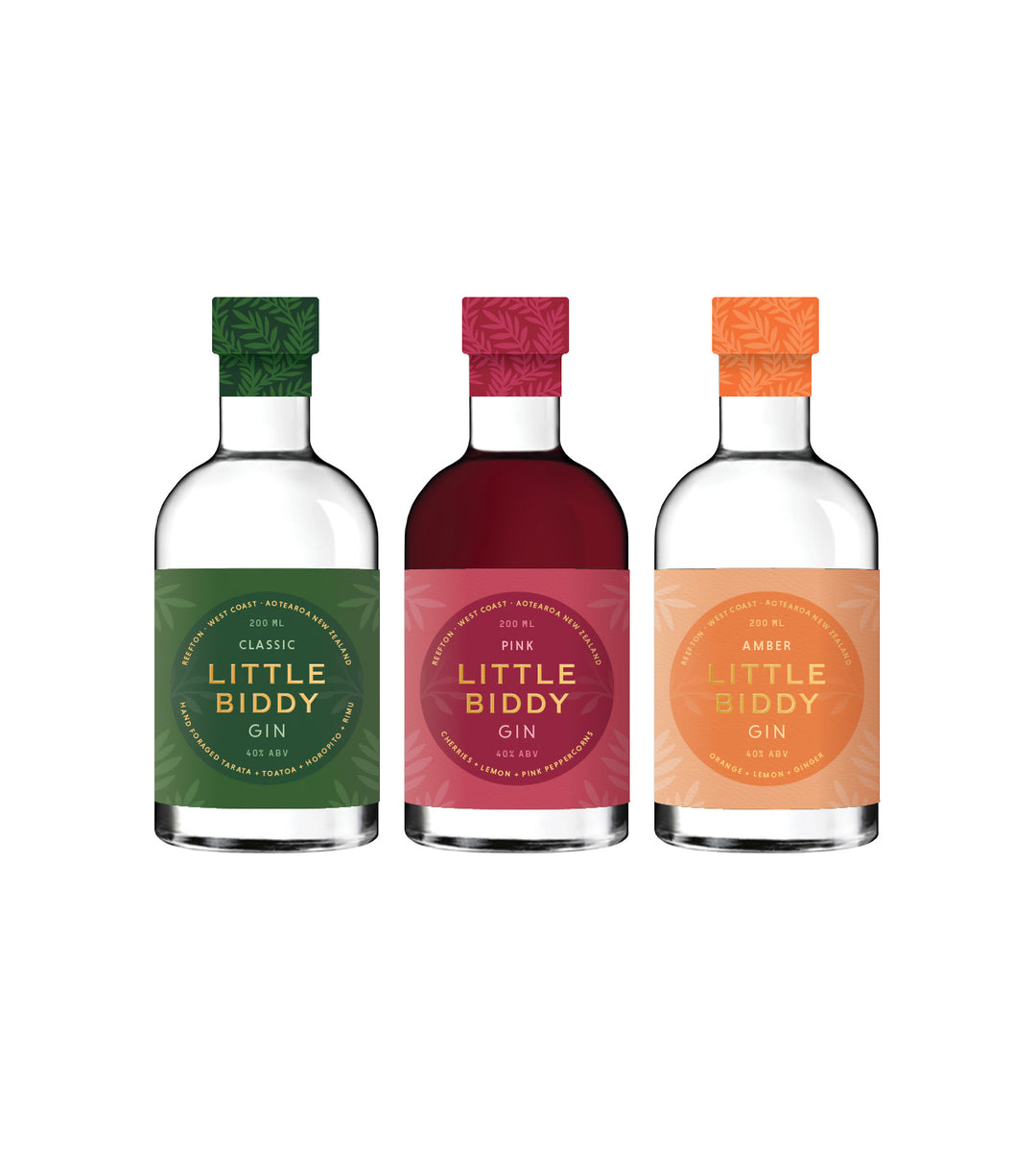 Little Biddy Gin – Discovery Collection (200ml set)