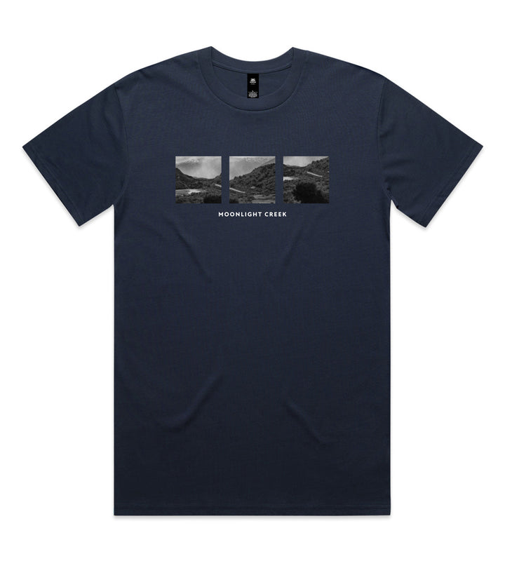 Moonlight Creek Triptych T-shirt - Mens