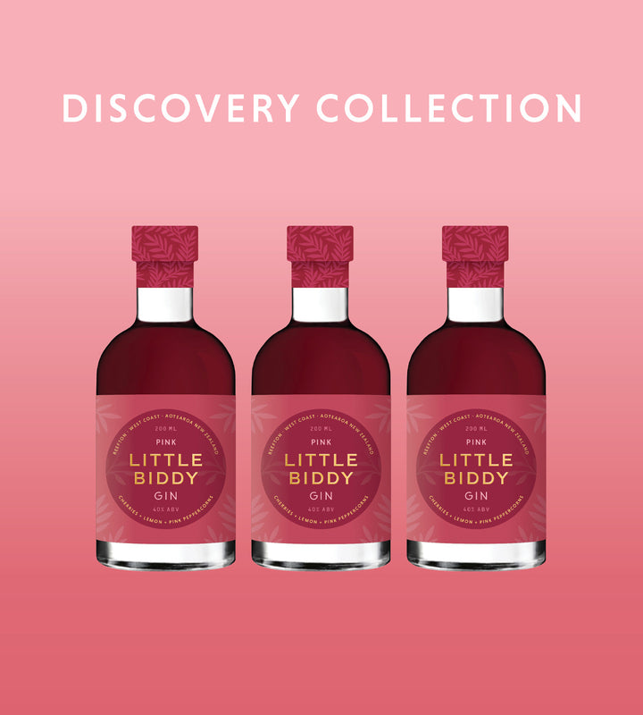 Little Biddy Gin – Pink, 200ml Set