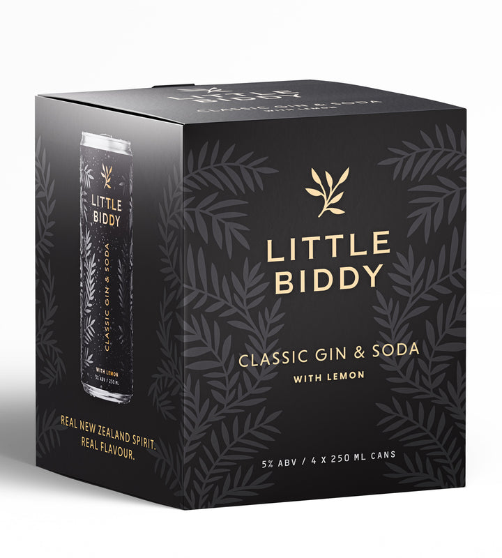 Little Biddy – Classic G&S with Lemon, 250ml (6x4 Pack)