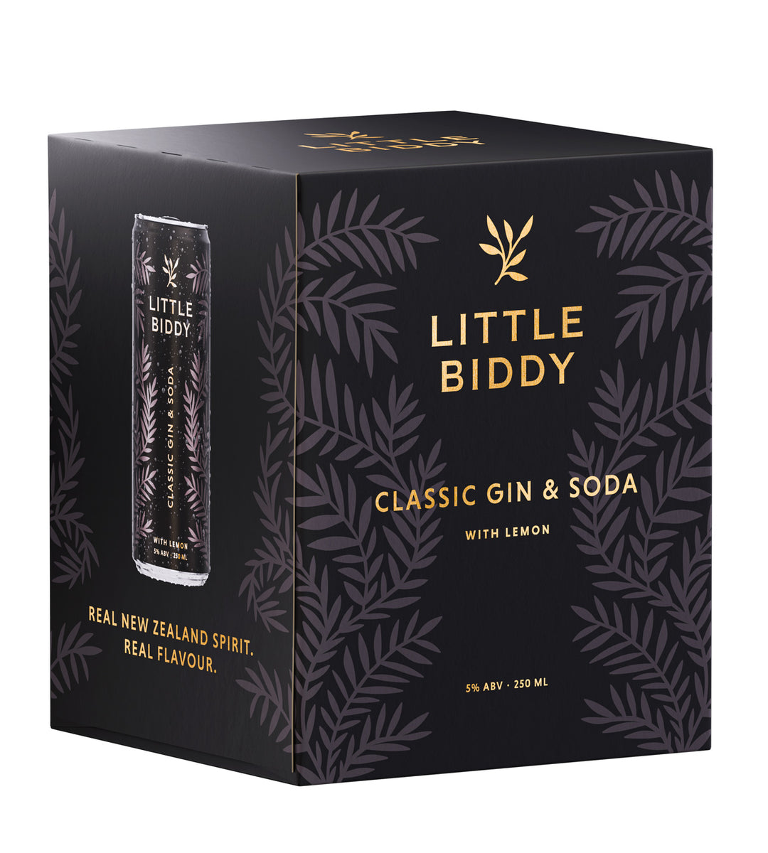 Little Biddy – Classic G&S with Lemon, 250ml (6x4 Pack)