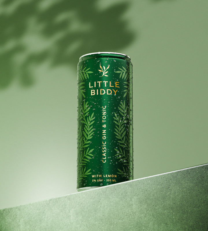 Little Biddy – Classic G&T with Lemon, 250ml (6x4 Pack)