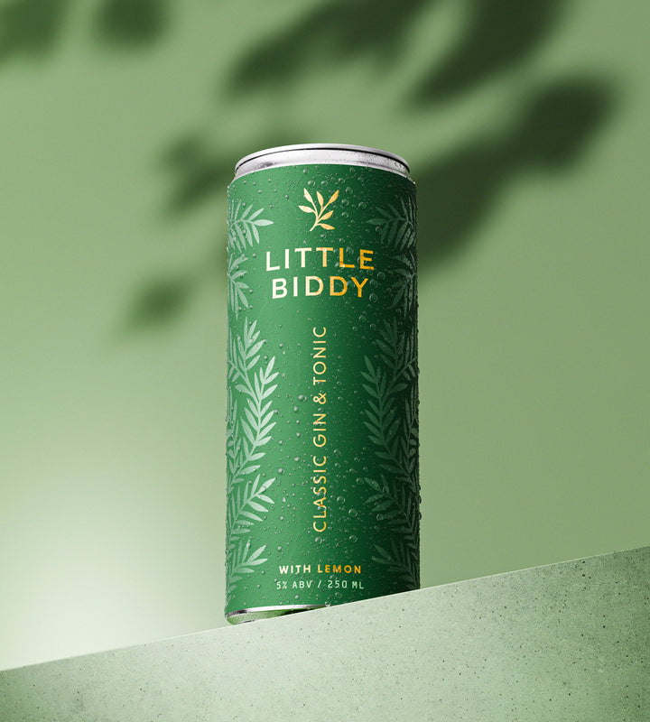 Little Biddy – Classic G&T with Lemon, 250ml (6x4 Pack)