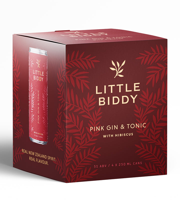 Little Biddy – Mixed Case (6x4 Pack) w Pink Gin