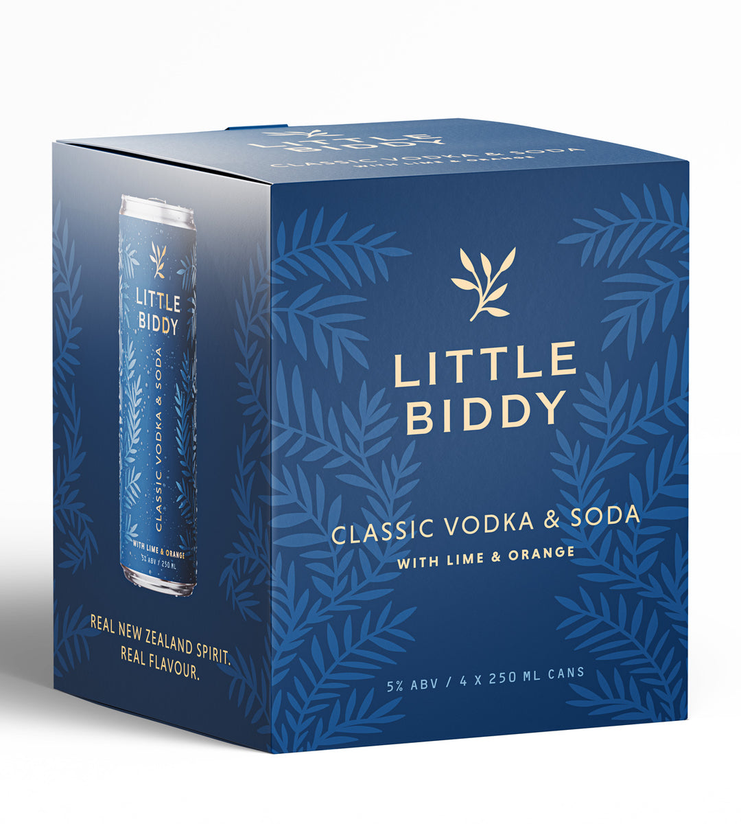 Little Biddy – Classic V&S with Lime & Orange, 250ml (6x4 Pack)